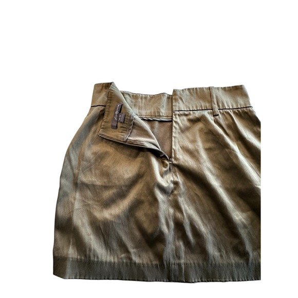 Twenty One Mini Skirt Women's‎ Olive Size Medium 1/4 Zip Back With Front Pockets - Picture 6 of 8